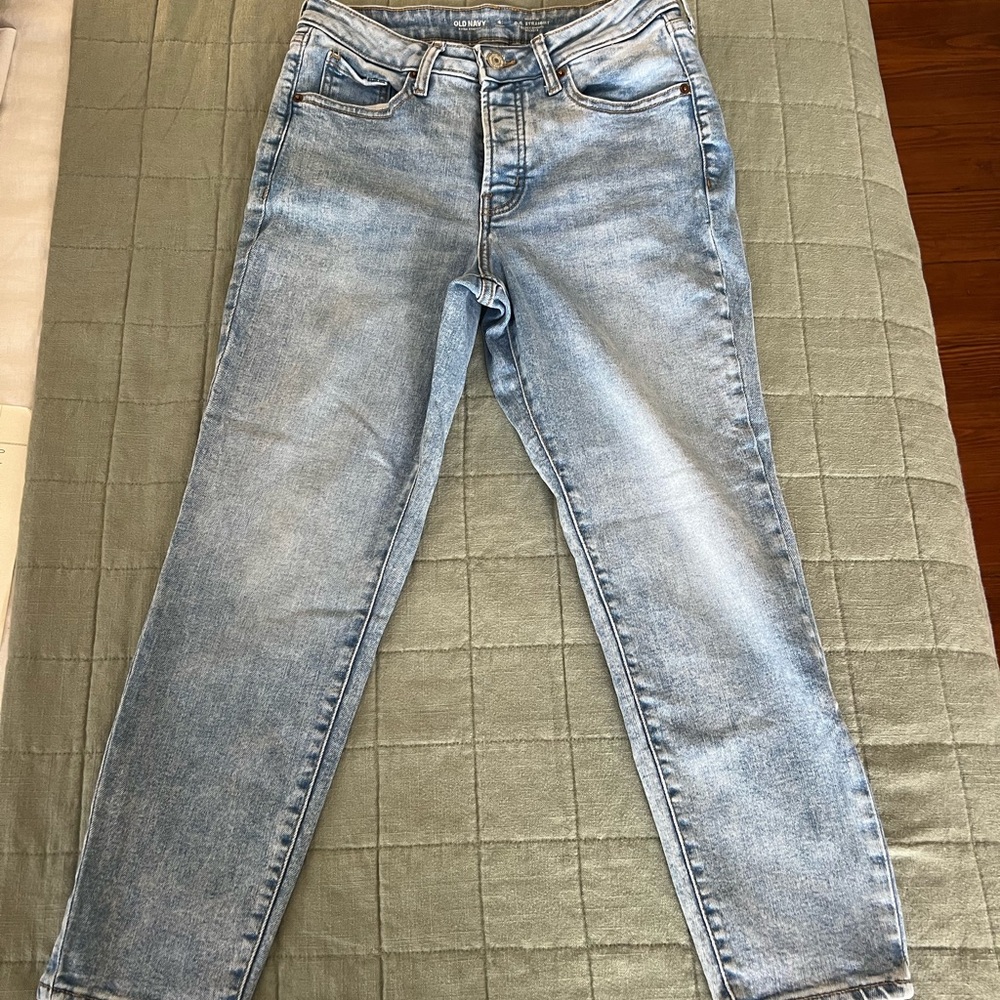 Old Navy High Rise OG Straight (SHORT) Women's Jeans